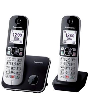 Panasonic CORDLESS KX-TG6852JTB DUO BLACK KX-TG6852JTB