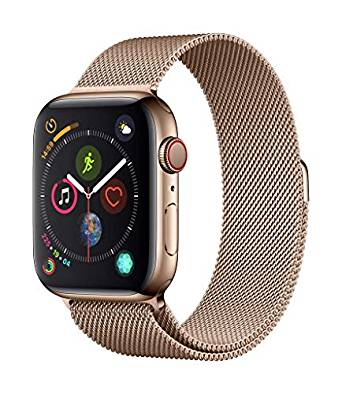 Apple Watch Series 4 GPS + CELLULAR Gold Stainless Steel Milanese Loop44MM MTX52TY/A